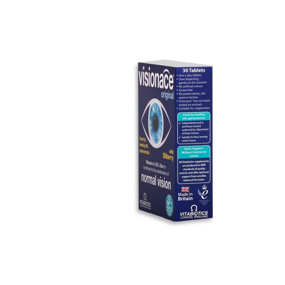 Vitabiotics Visionace Original Tablets 30&#039;s