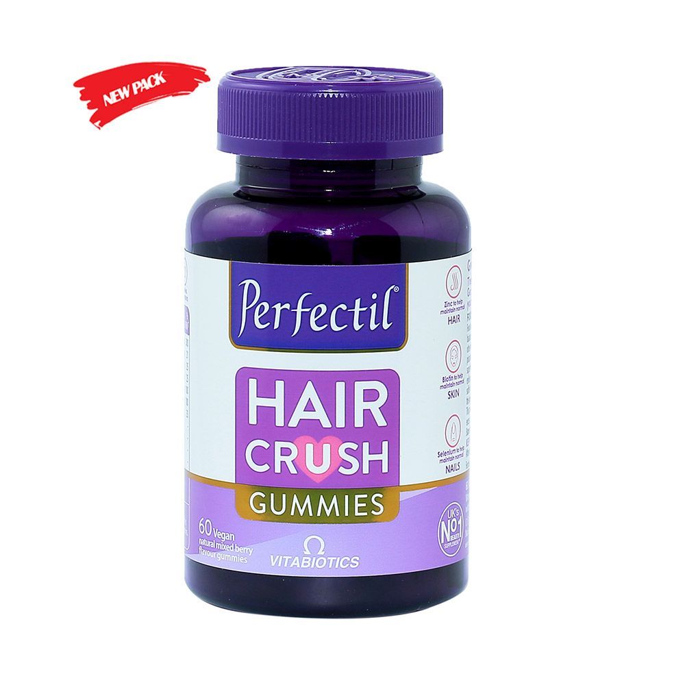 Vitabiotics Perfectil Hair Crush Gummies 60&#039;s