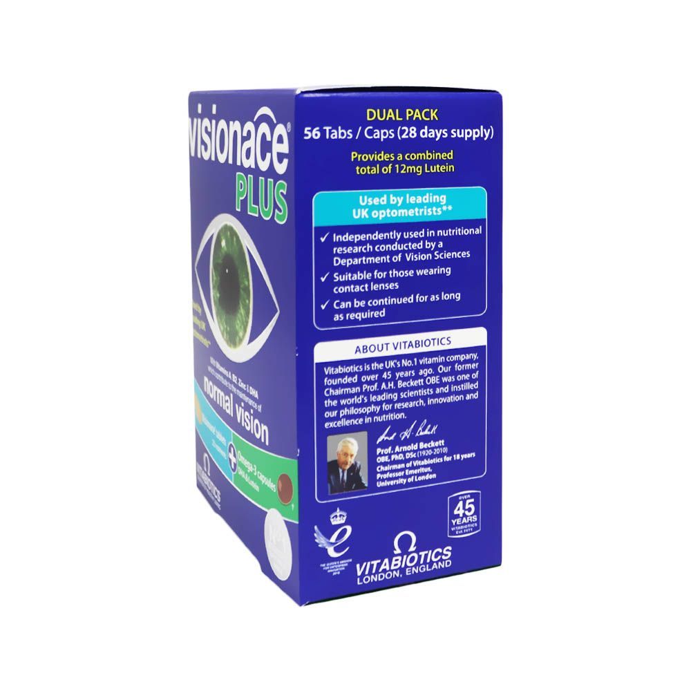 Vitabiotics Vision ACE Plus Tablets/Capsules 56&#039;s