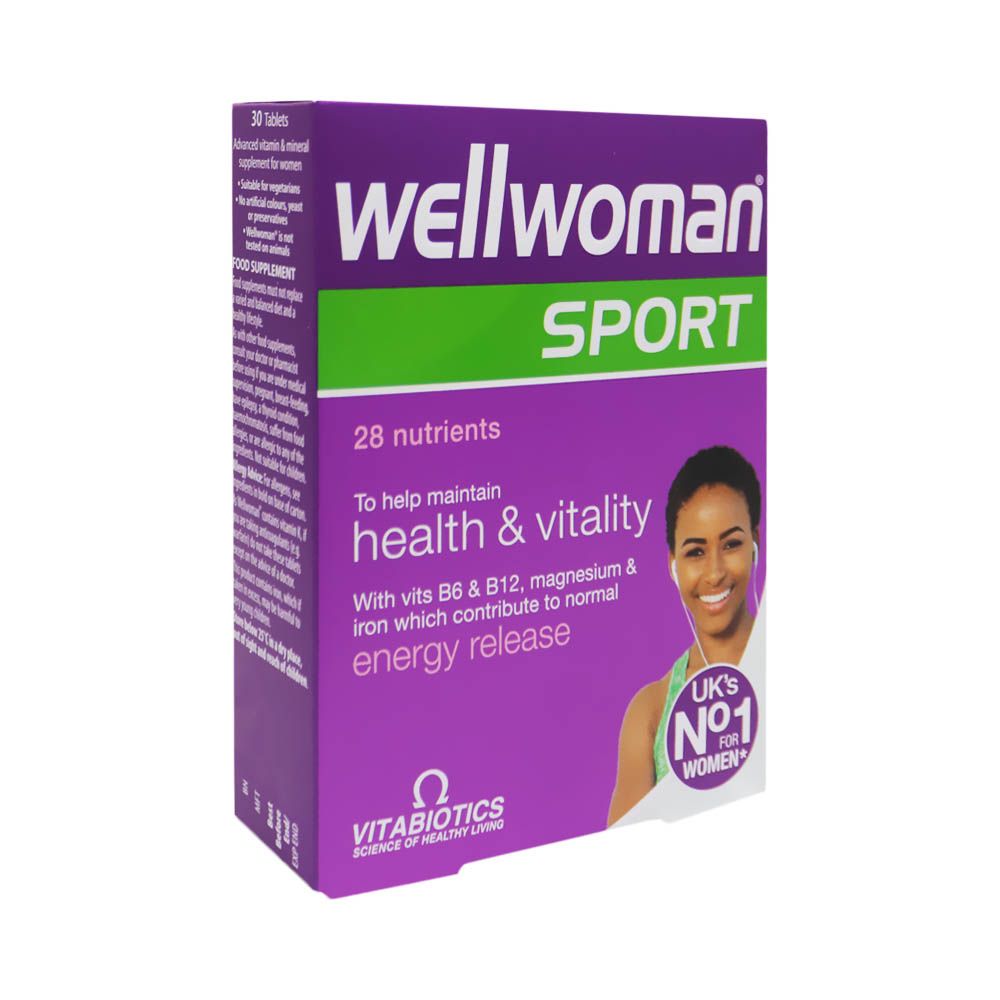 Vitabiotics Wellwoman Sport Tablets 30&#039;s