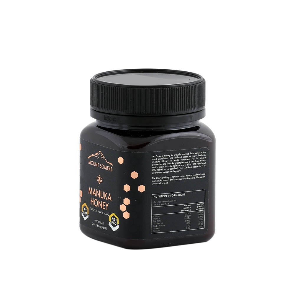 Mount Somers Manuka Honey 10+ UMF 250 g