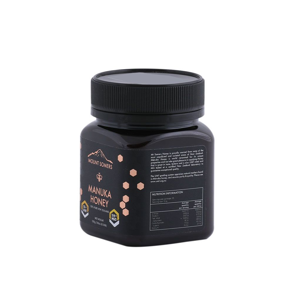 Mount Somers Manuka Honey 15+ UMF 250 g