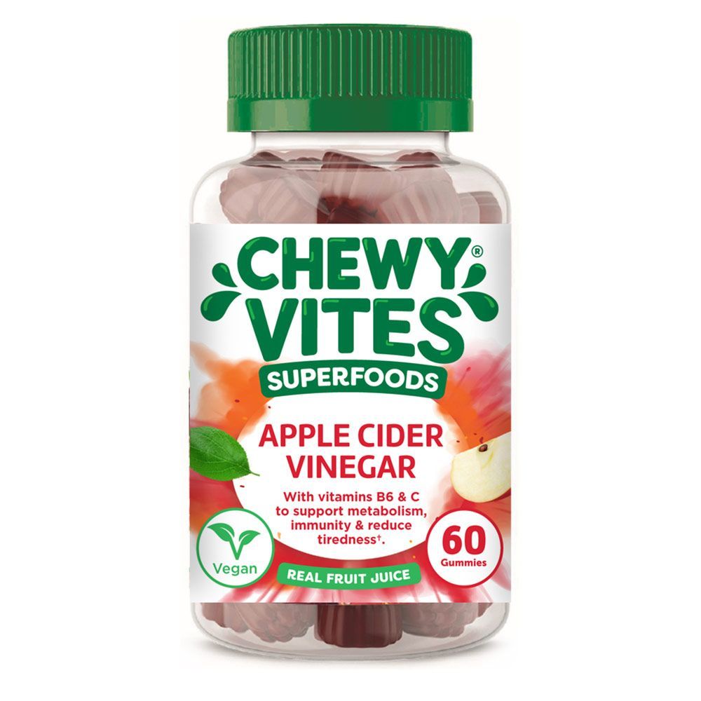 Chewy Vites Superfoods Apple Cider Vinegar Gummies 60&#039;s