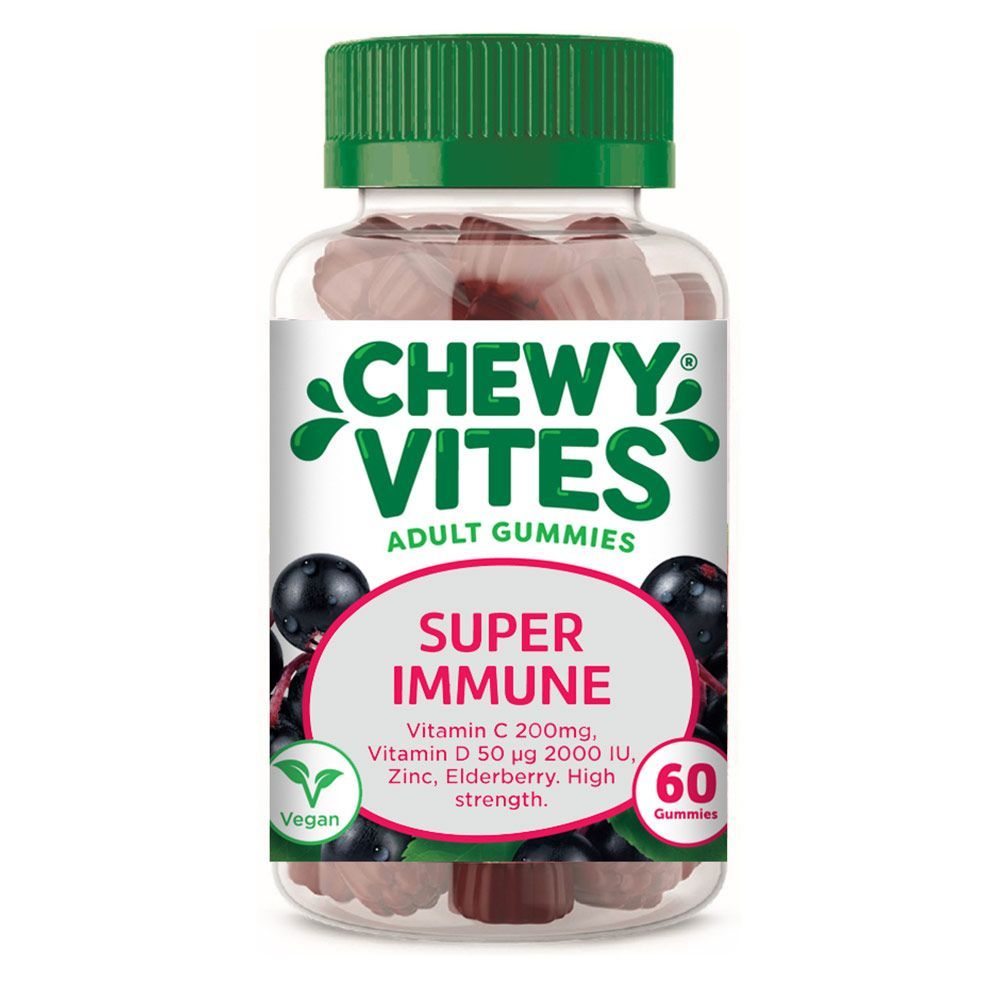 Chewy Vites Adults Super Immune Gummies 60&#039;s