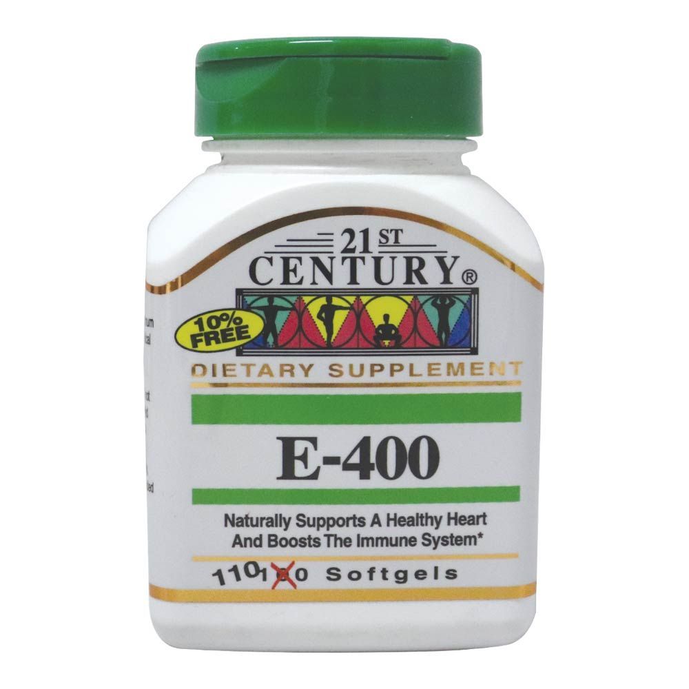 21st Century E-400IU Softgels 100&#039;s