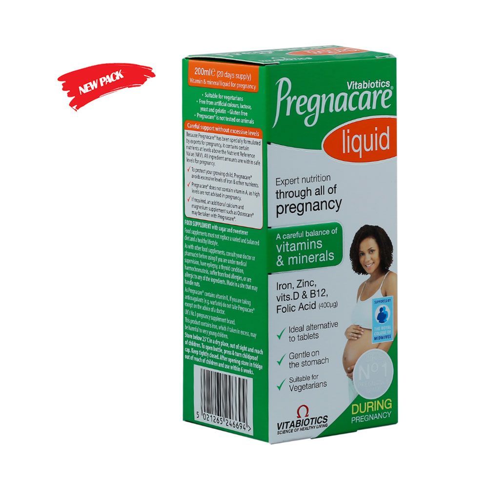 Vitabiotics Pregnacare Liquid 200 mL