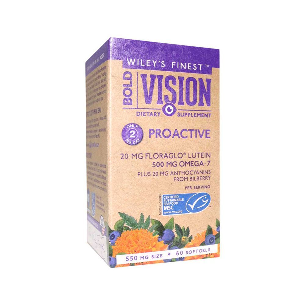 Wiley's Finest Bold Vision Proactive Softgels 60 كبسولة