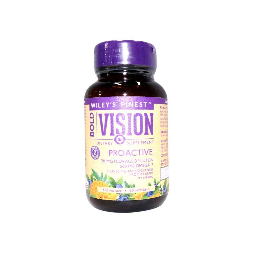 Wiley's Finest Bold Vision Proactive Softgels 60 كبسولة