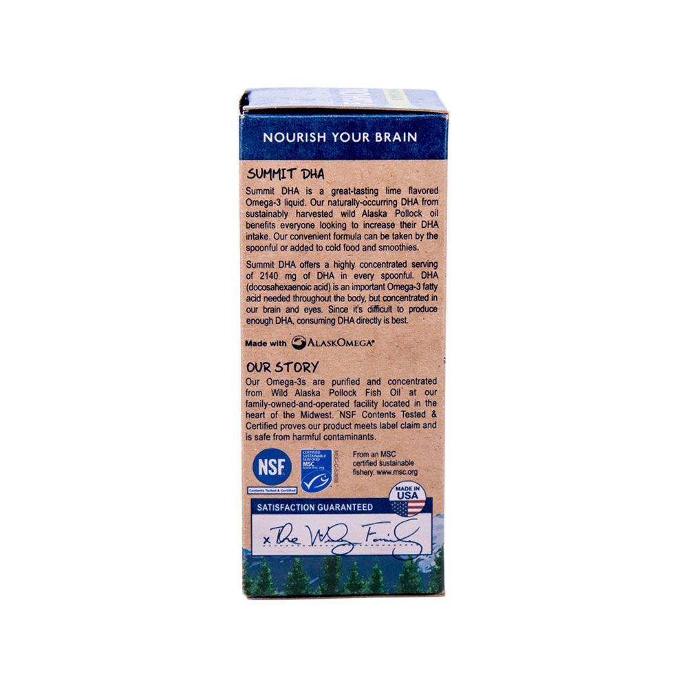 Wiley&#039;s Finest Summit DHA Liquid 125 mL,Expiry Date:June-2022