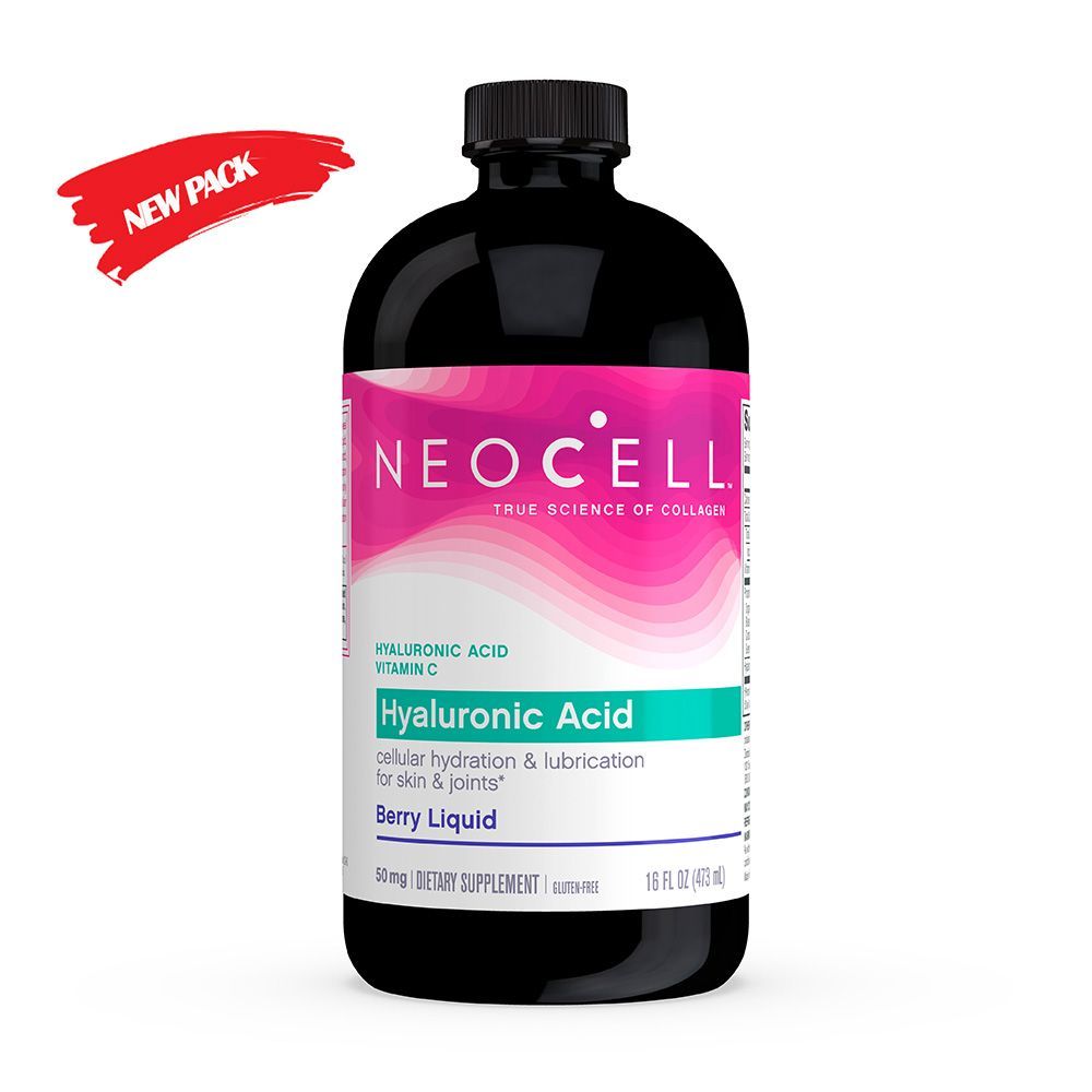 NeoCell Hyaluronic Acid Blueberry Liquid 16 fl oz, 473 mL