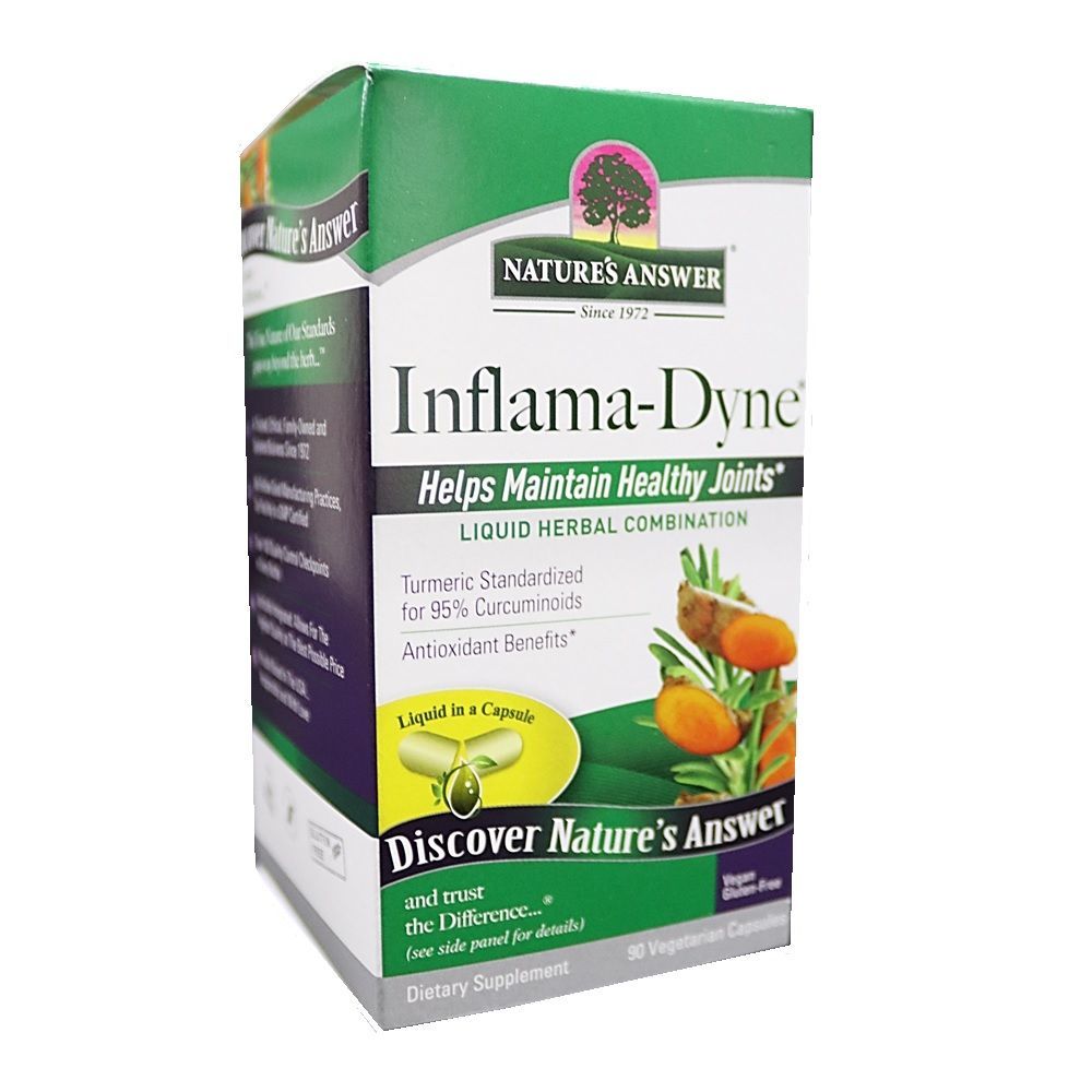 Nature&#039;s Answer Inflama-Dyne Vegetarian Capsules 90&#039;s