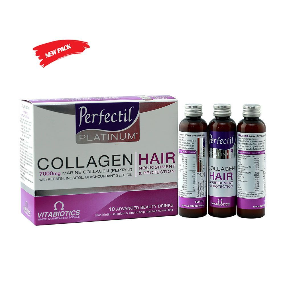 Perfectil Platinum Collagen Hair Drink 50 mL 10&#039;s