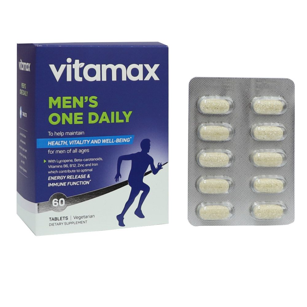 Vitamax Men&#039;s One Daily Tablets 60&#039;s