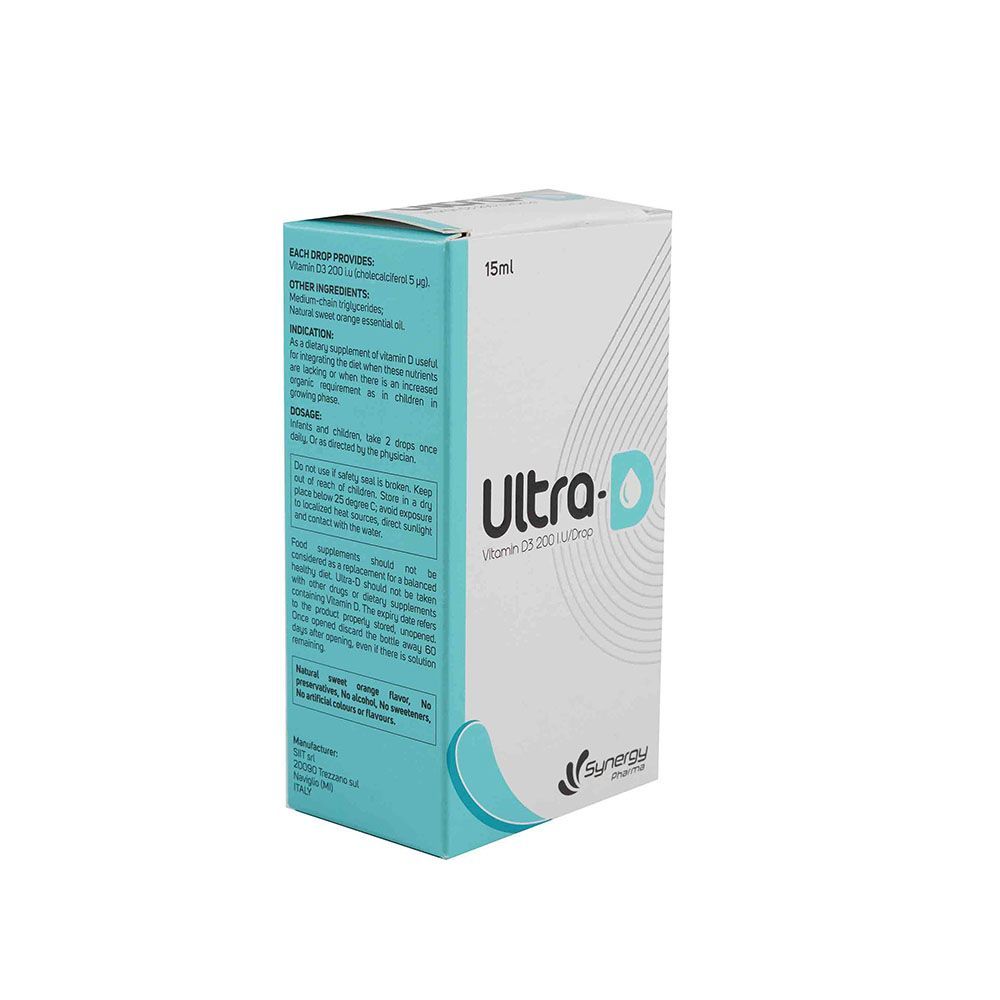 Synergy Ultra D3 200 IU Drops 15 mL