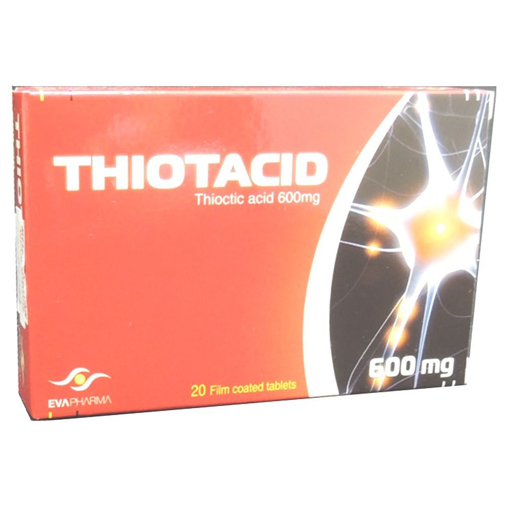 Thiotacid 600 mg Tablets 20&#039;s