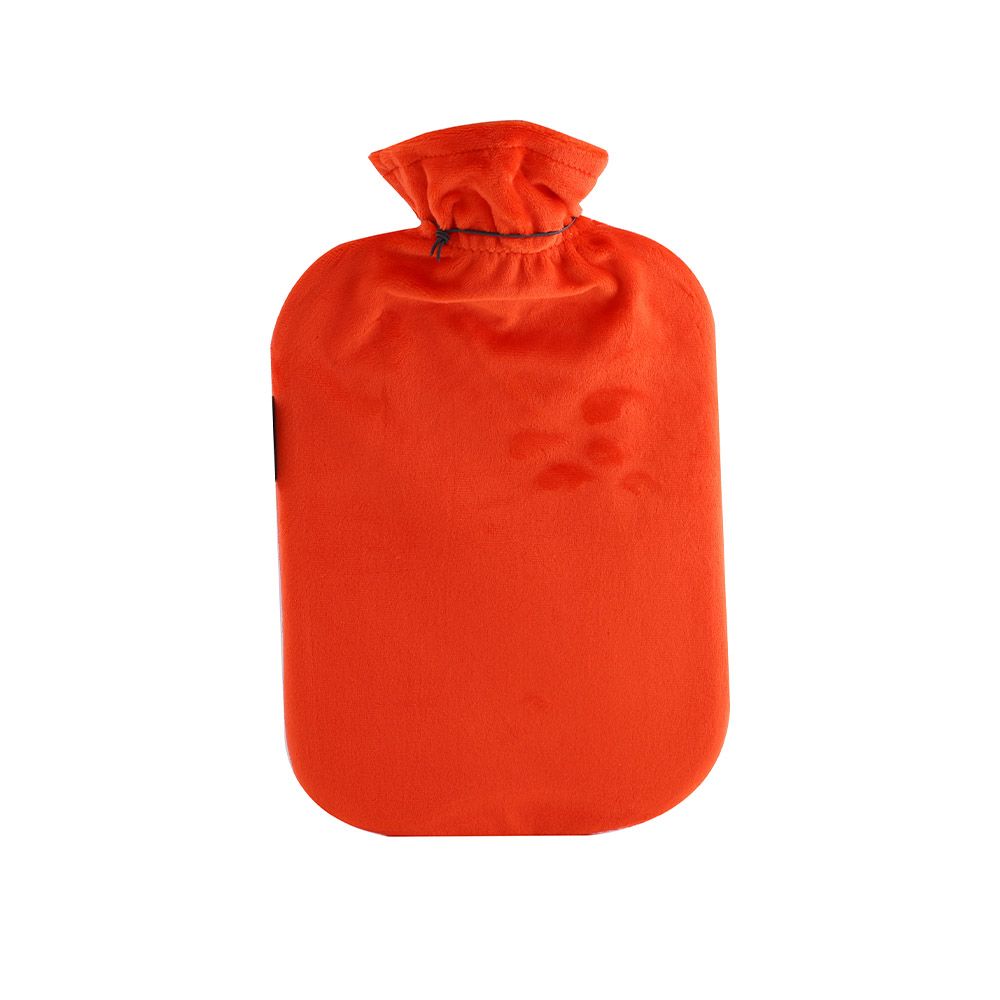 Fashy Hot Water Bag Velour Cover برتقالي 2.0 لتر 6712-34