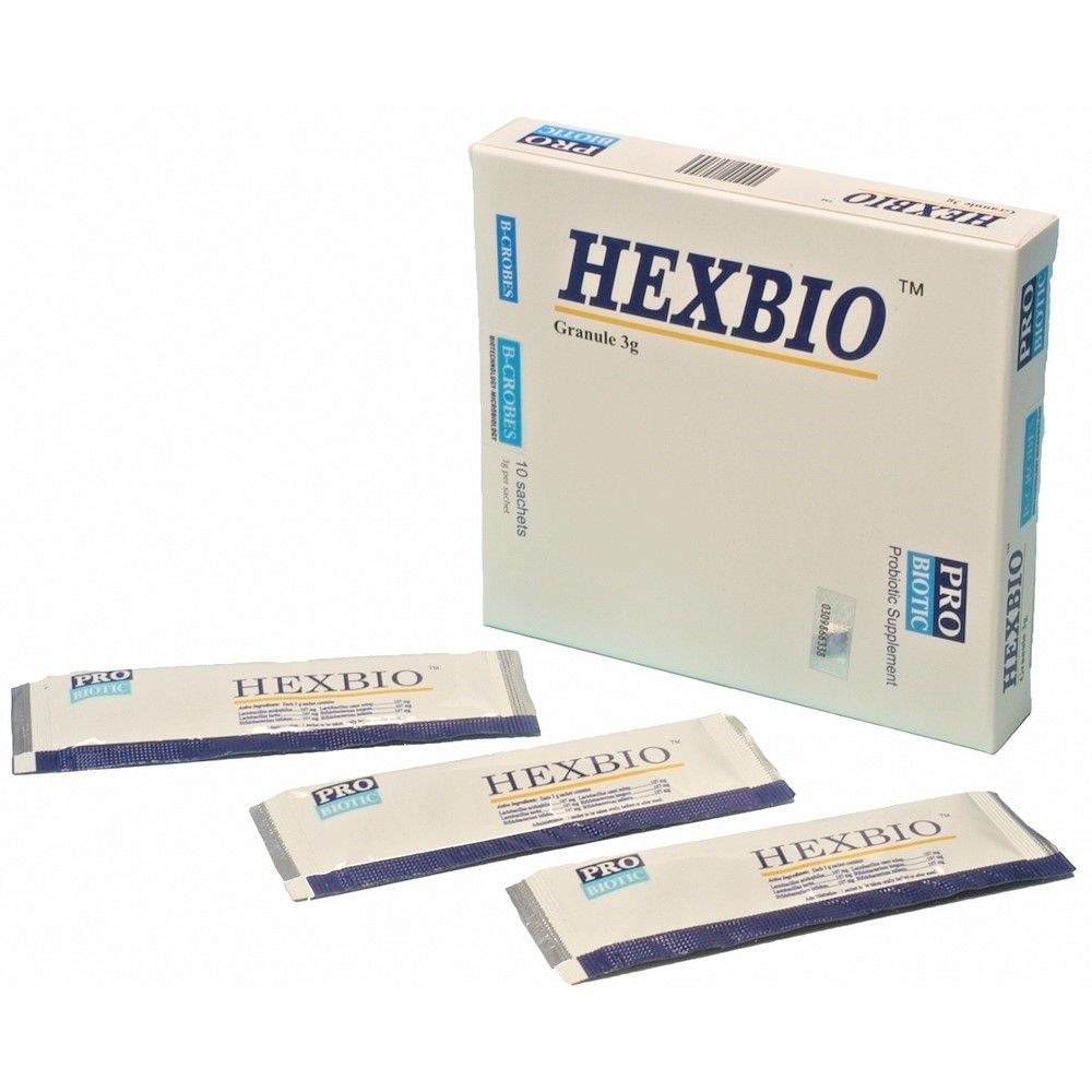 10 حبيبات Hexbio