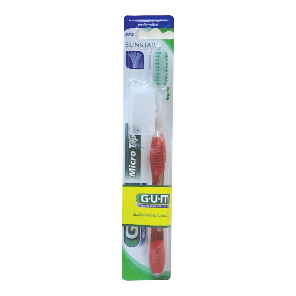 ButlerGum Microtip Medium Regular Toothbrush 472 M