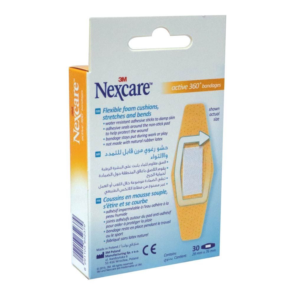 ضمادات 3M Nexcare Active 30