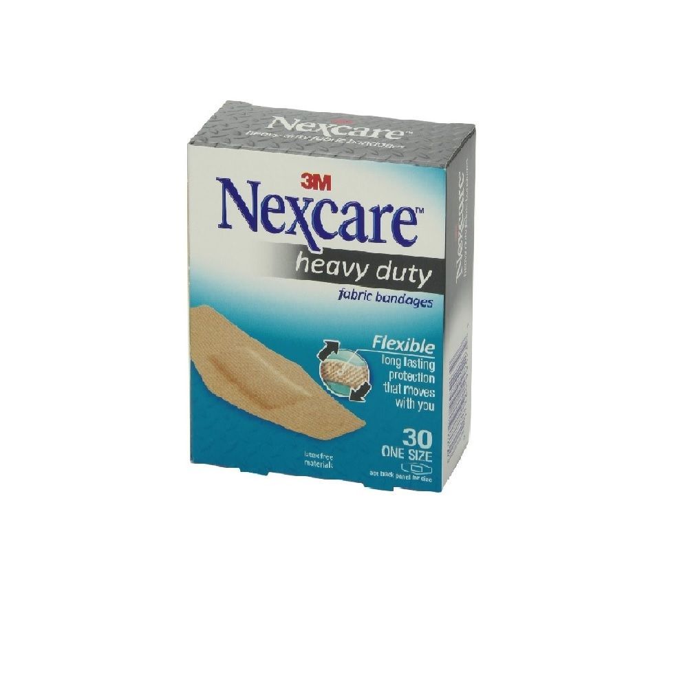 3M Nexcare Durable Fabric Bandage One Size 30&#039;s