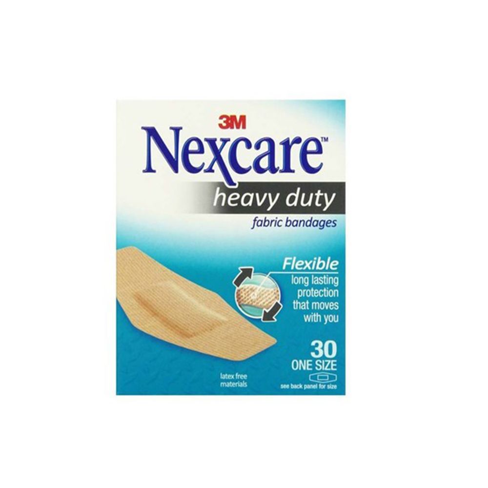 ضمادة قماش متينة 3M Nexcare مقاس واحد 30