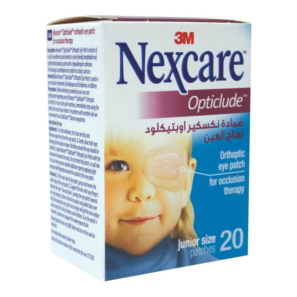 لصقة عين 3M Nexcare Junior Opticlude 20's