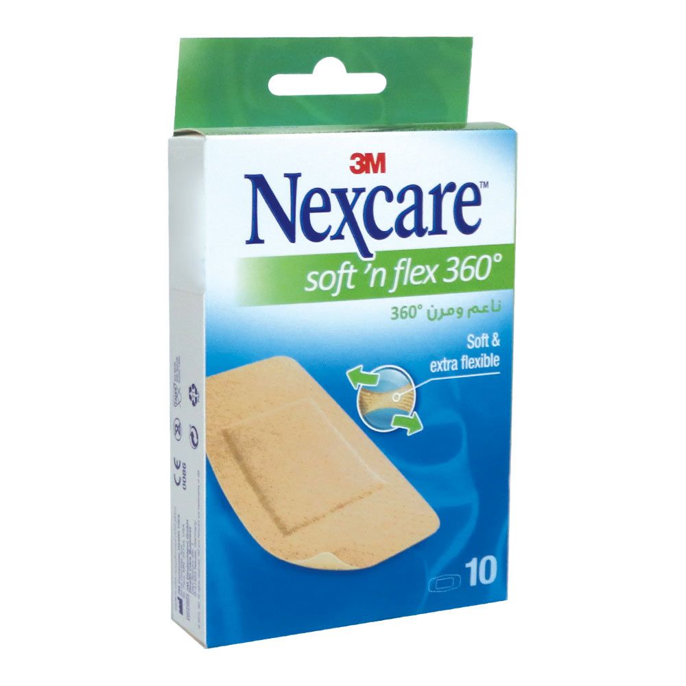 3M Nexcare Soft 'n Flex Bandages 10 ضمادات
