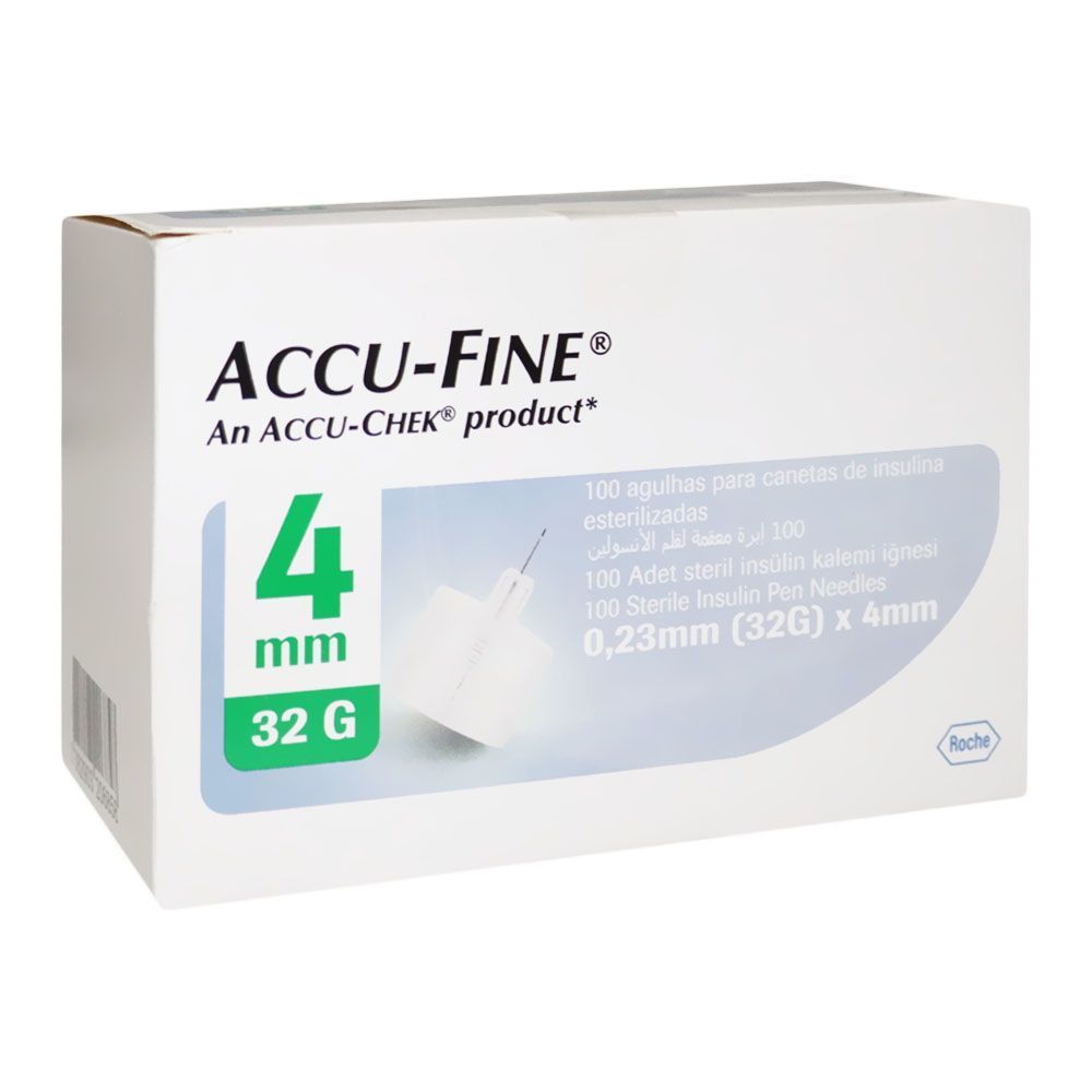 Accu-Fine Pen Needles 32 G x 4 mm 100&#039;s