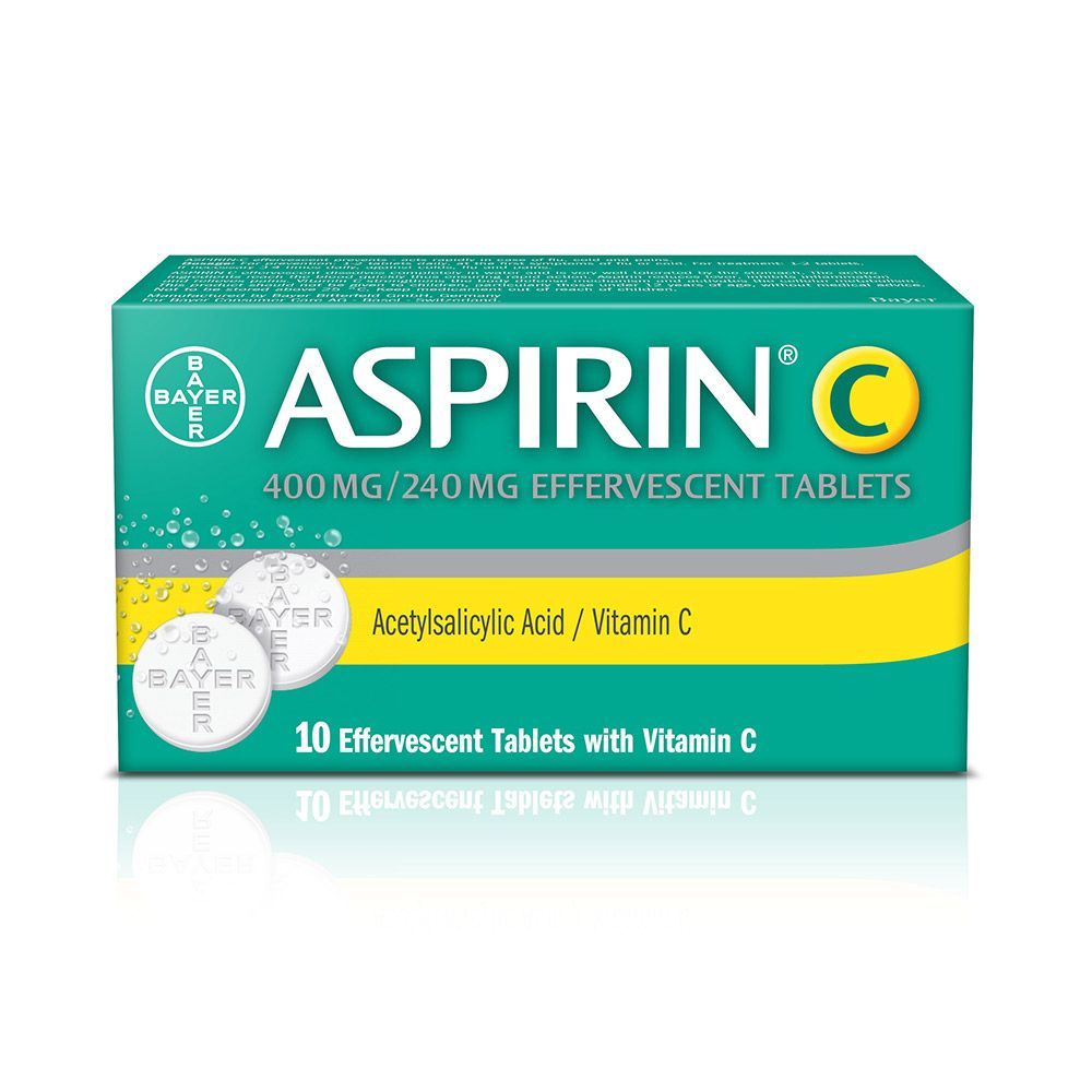 Aspirin C Effervescent Tablet 10&#039;s