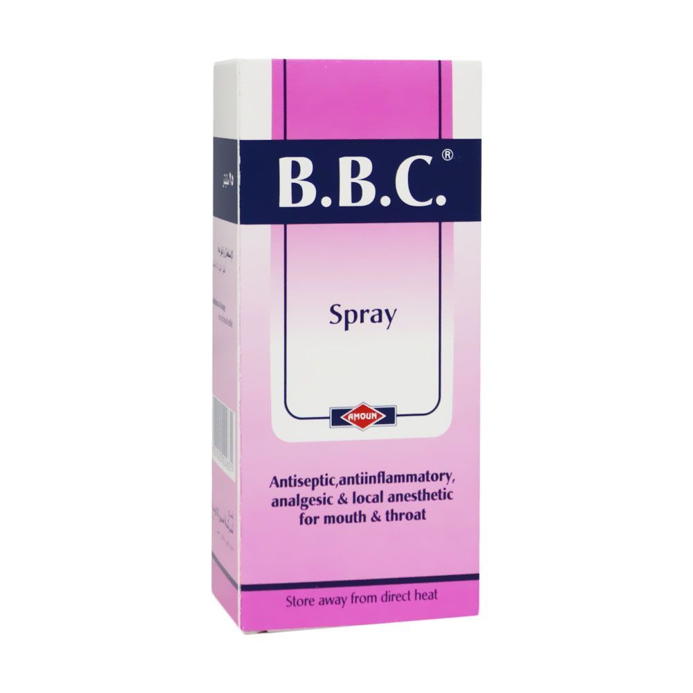 B.B.C Mouth and Throat Spray 25 mL