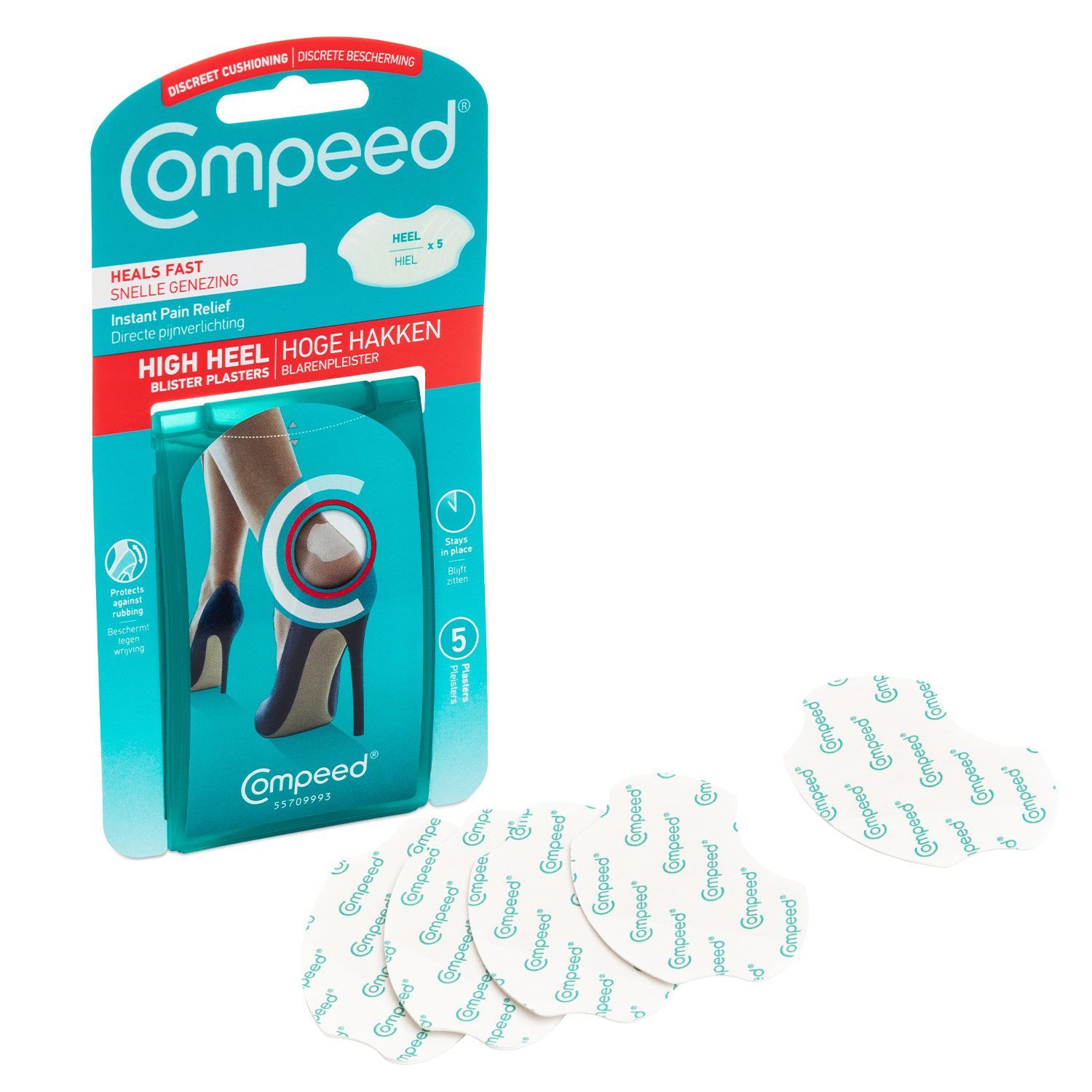 Compeed Hydrocolloid Blister Plasters High Heel 5&#039;s