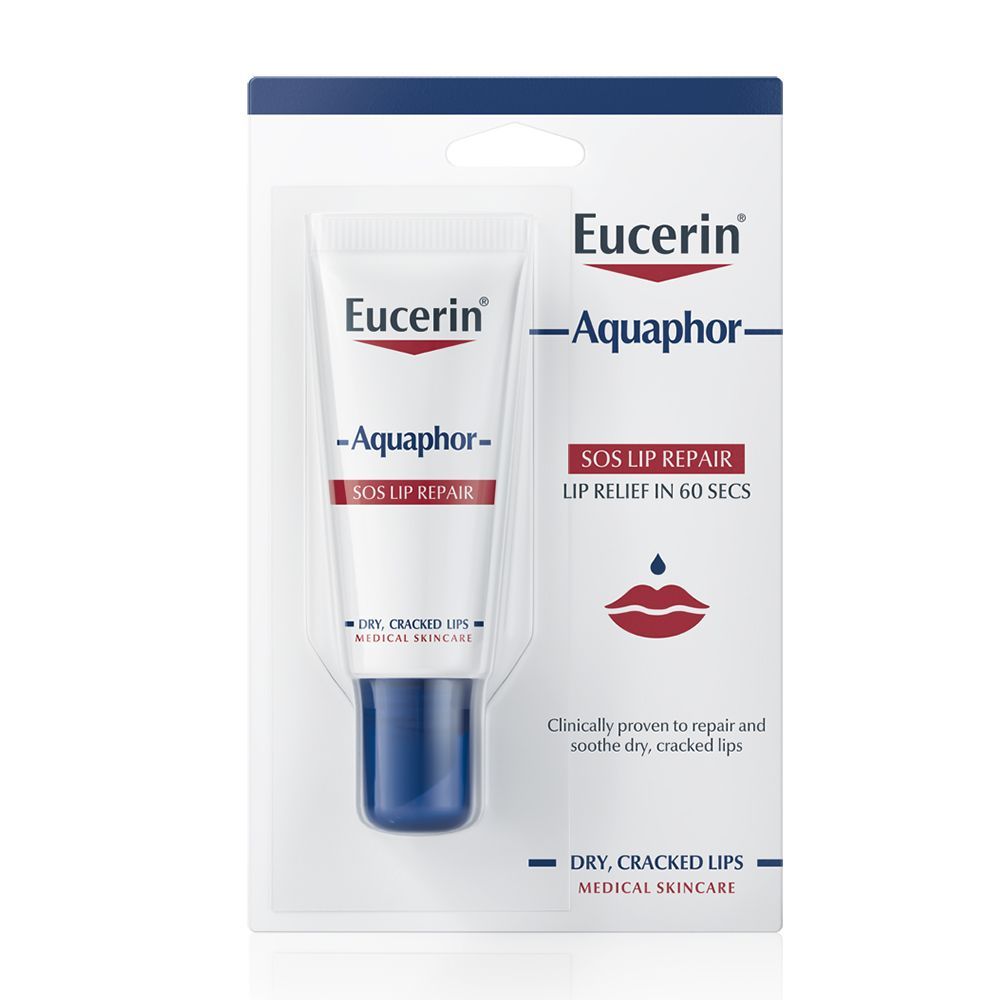 مرطب الشفاه Eucerin Aquaphor Lip Repair Balm 10 مل