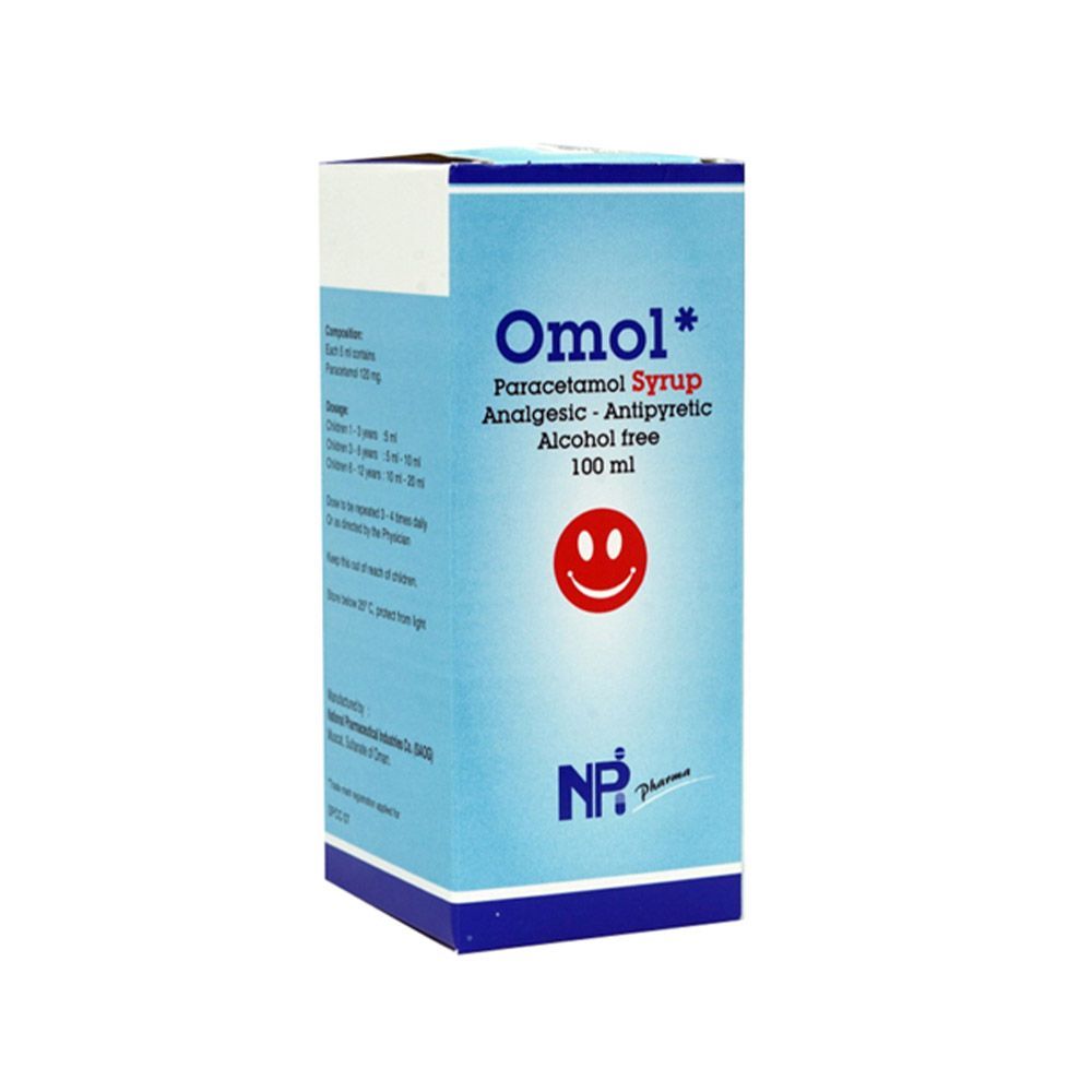 Omol 120mg/5mL Syrup 100 mL