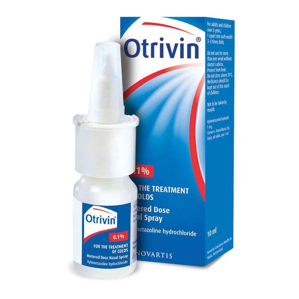 Otrivin Nasal Spray 0.1% 10 mL