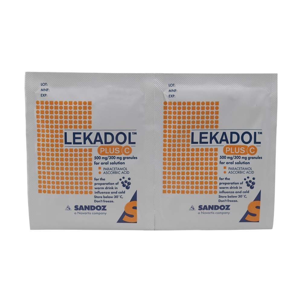 Lekadol Plus C Oral Sachet 20&#039;s