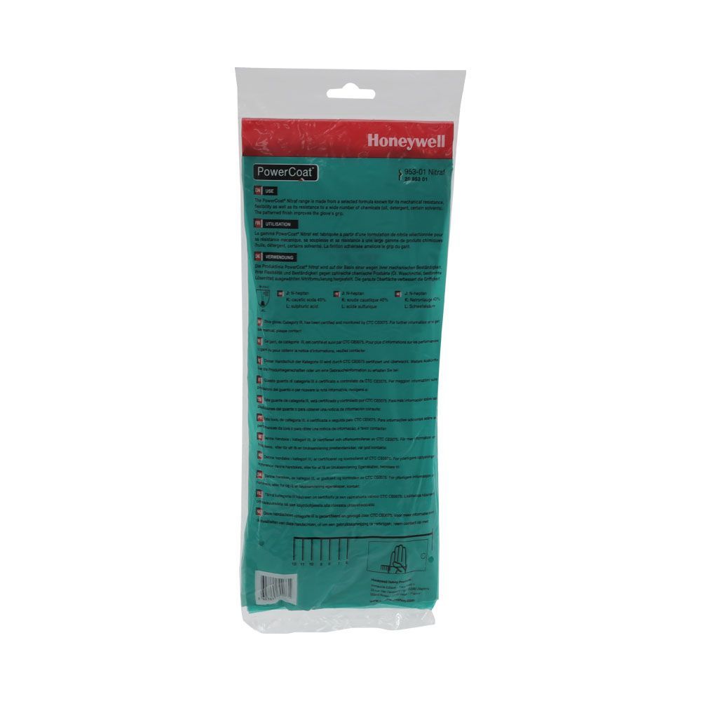 Honeywell PowerCoat Nitrile Gloves Size 10  10&#039;s