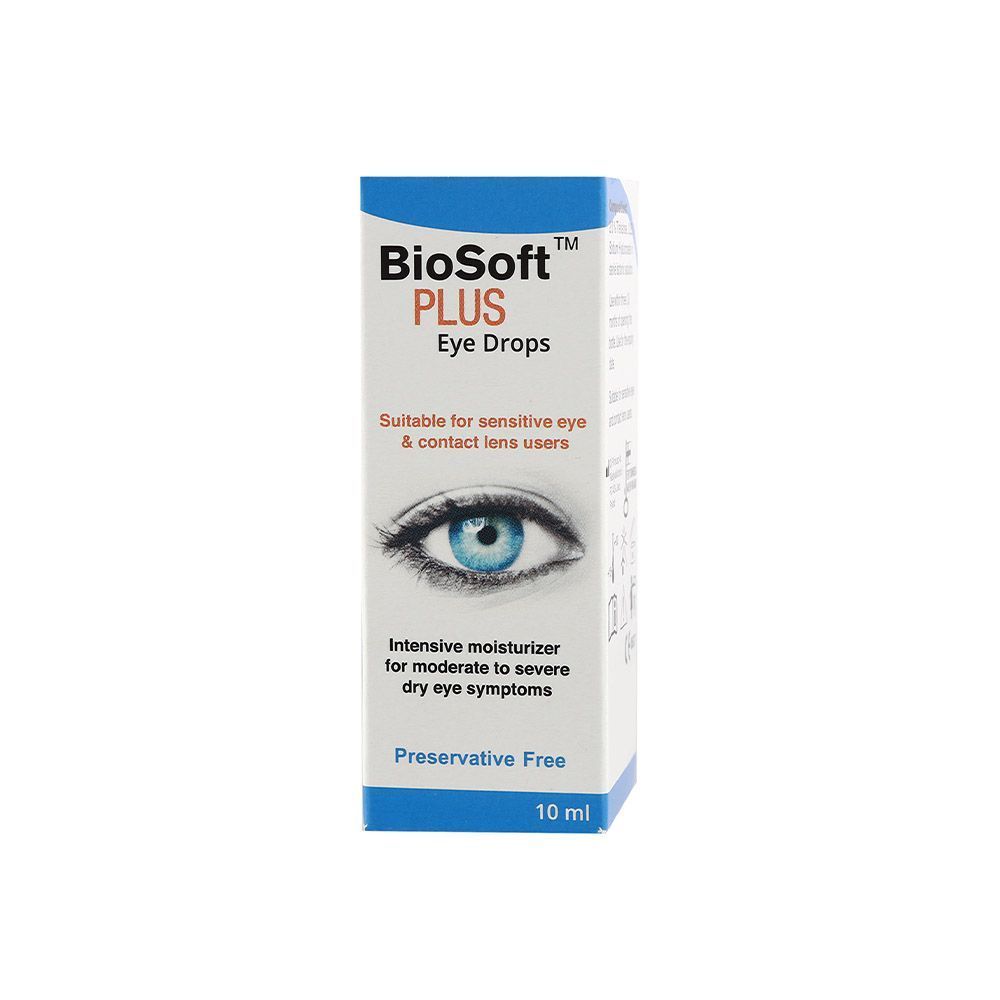 Biosoft Plus Eye Drops 10 mL