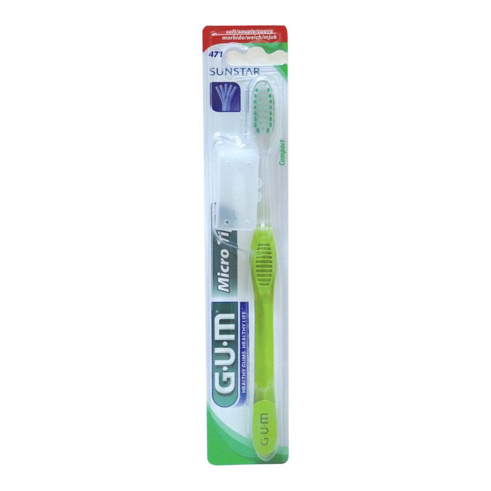 ButlerGum Microtip Compact Soft Toothbrush 471 M