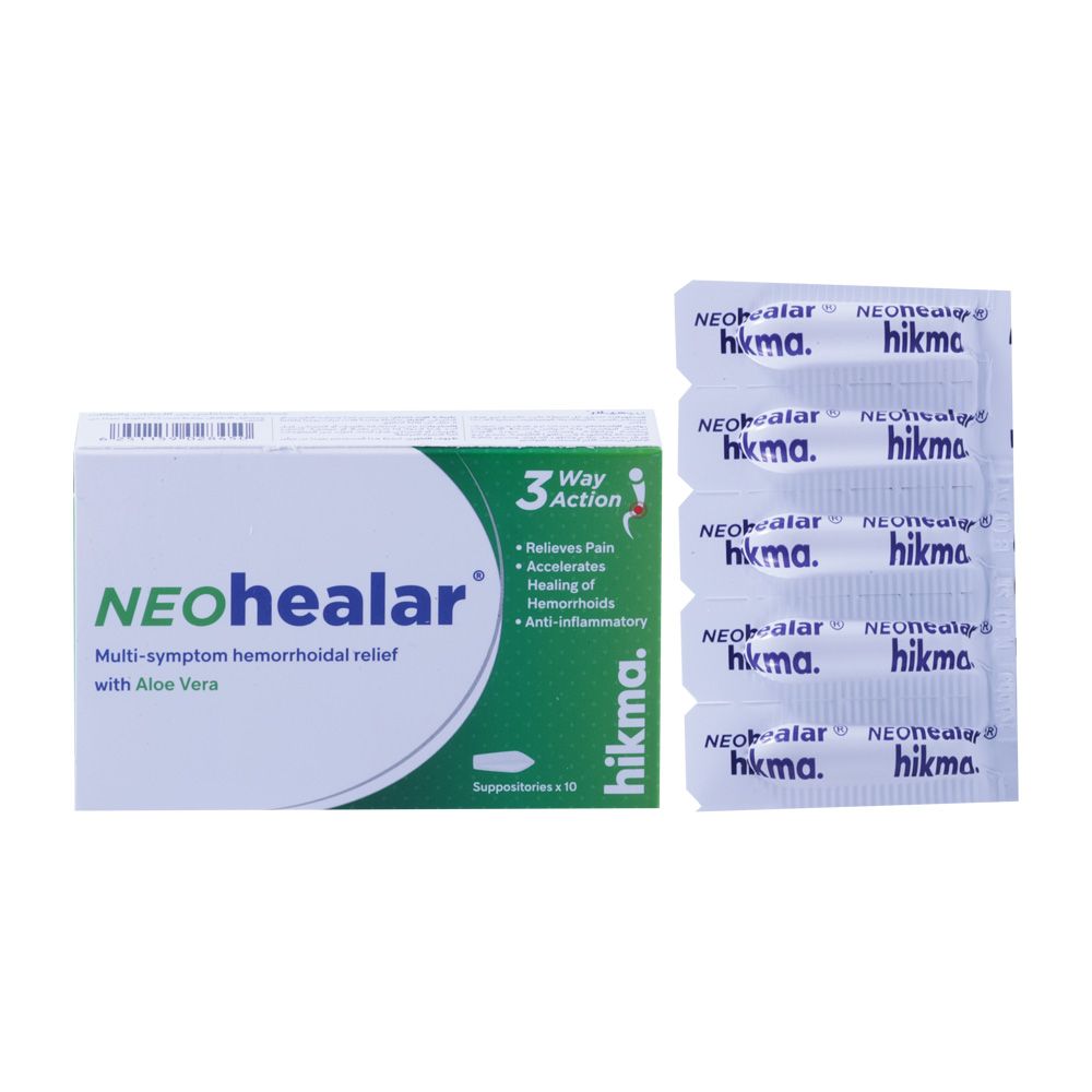 Neo Healar Rectal Suppositories 10&#039;s