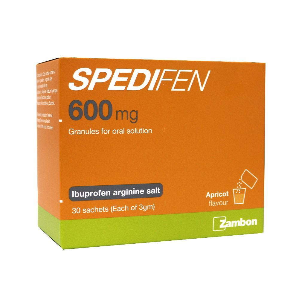 Spedifen 600 mg Granules Sachet 3 g 30&#039;s