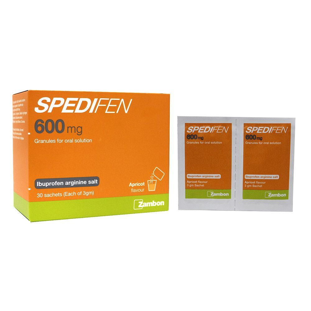 Spedifen 600 mg Granules Sachet 3 g 30&#039;s