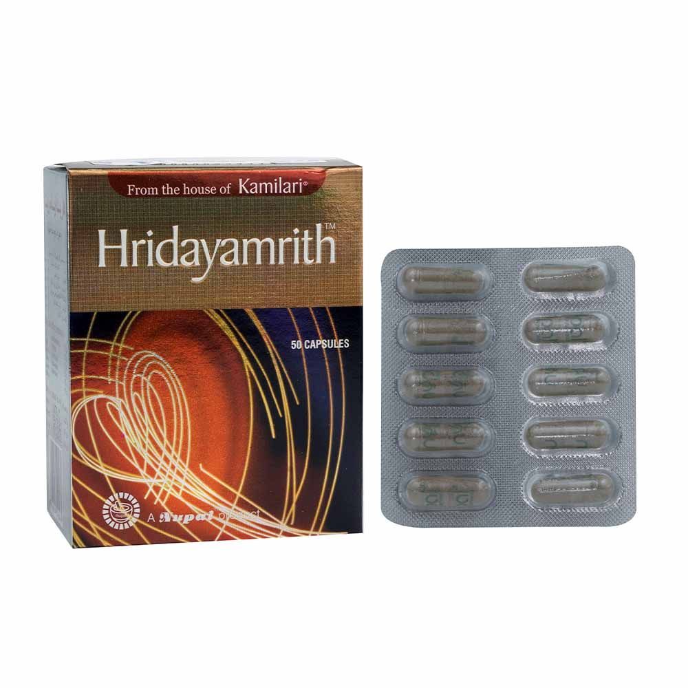 Nupal Hridayamrith Premium Health Supplement Capsules 50&#039;s