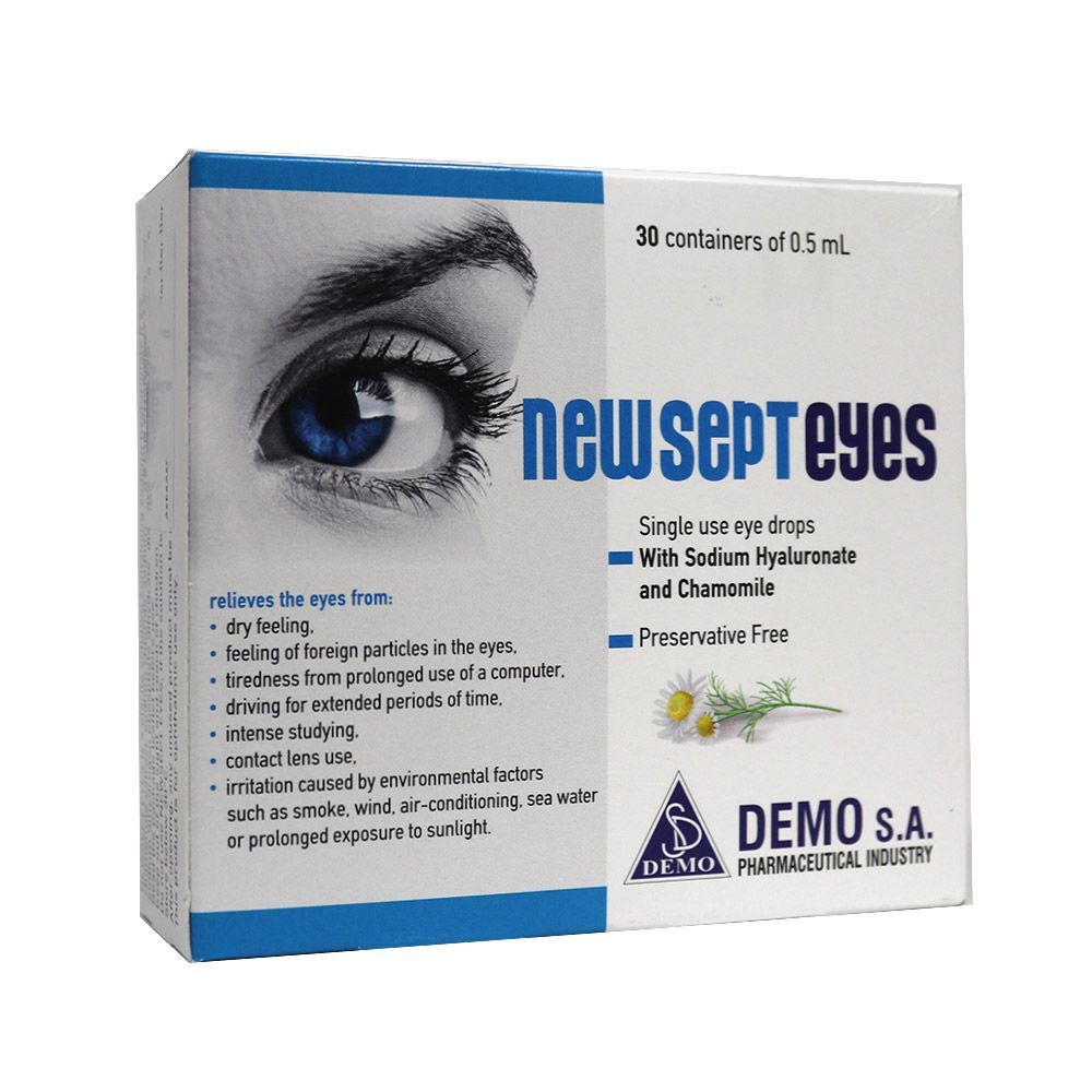 Newsept Eyes Single Dose Eye Drops 0.5 mL 30&#039;s