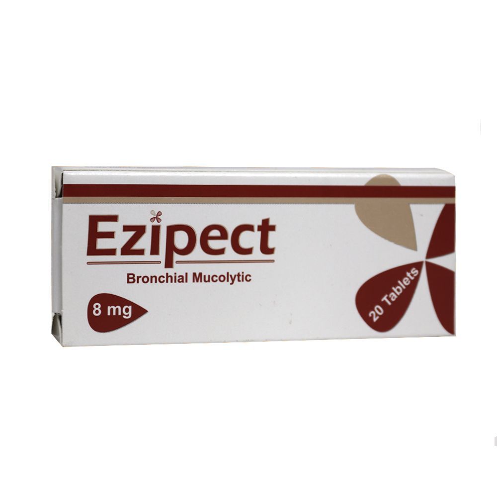 Ezipect Tablet 8 mg 20&#039;s