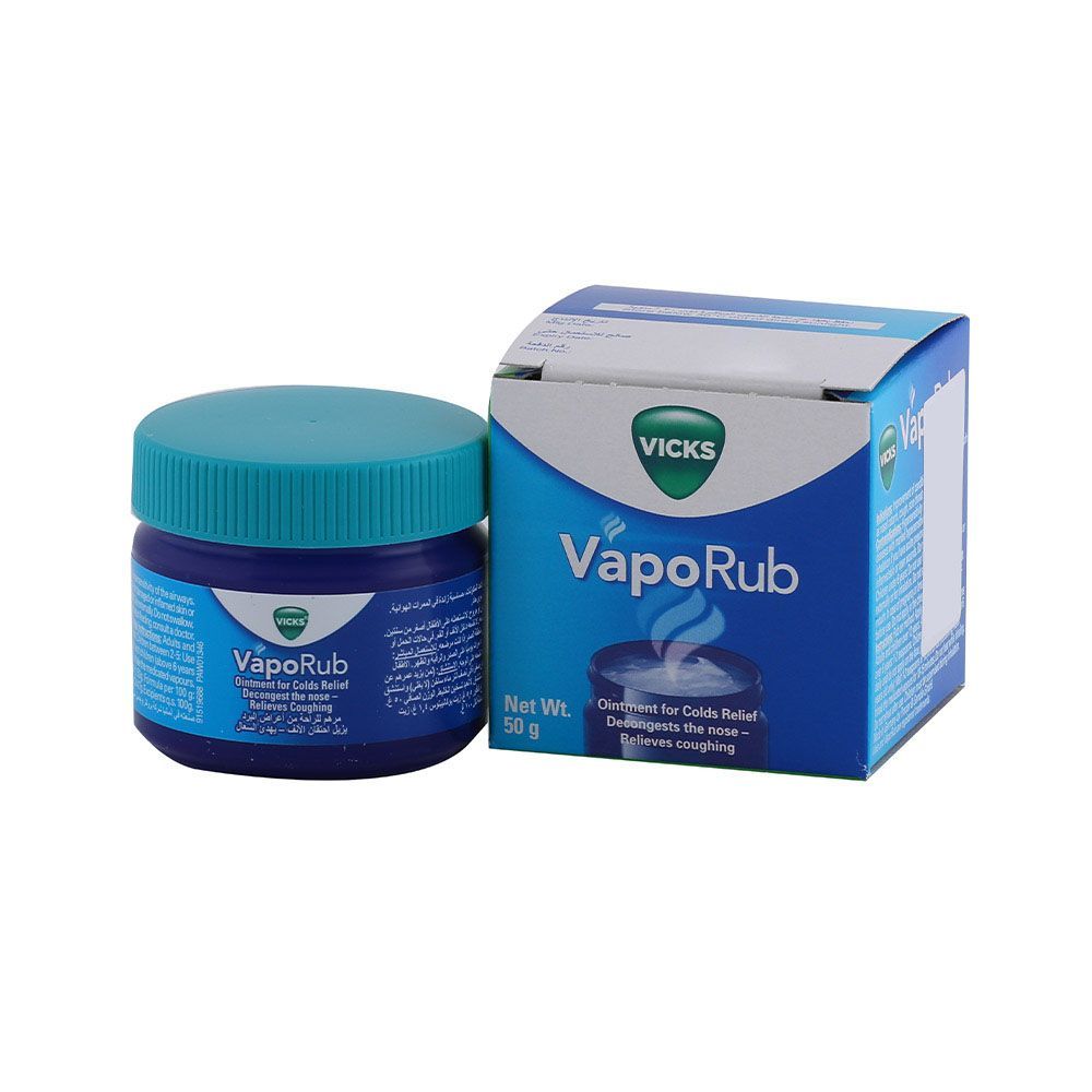 مرهم Vicks VapoRub لتخفيف البرد