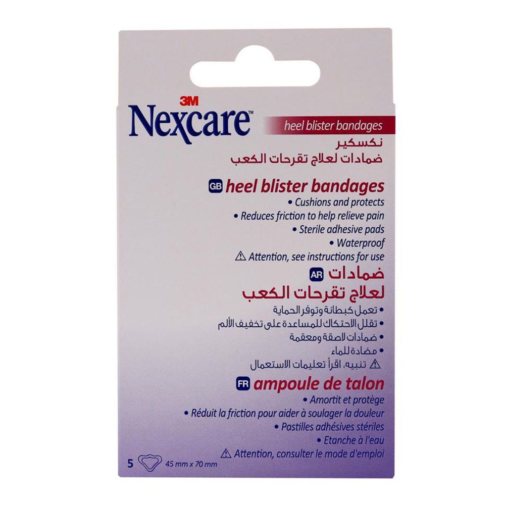 3M Nexcare HBB-5 Heel Blister Bandage 5&#039;s