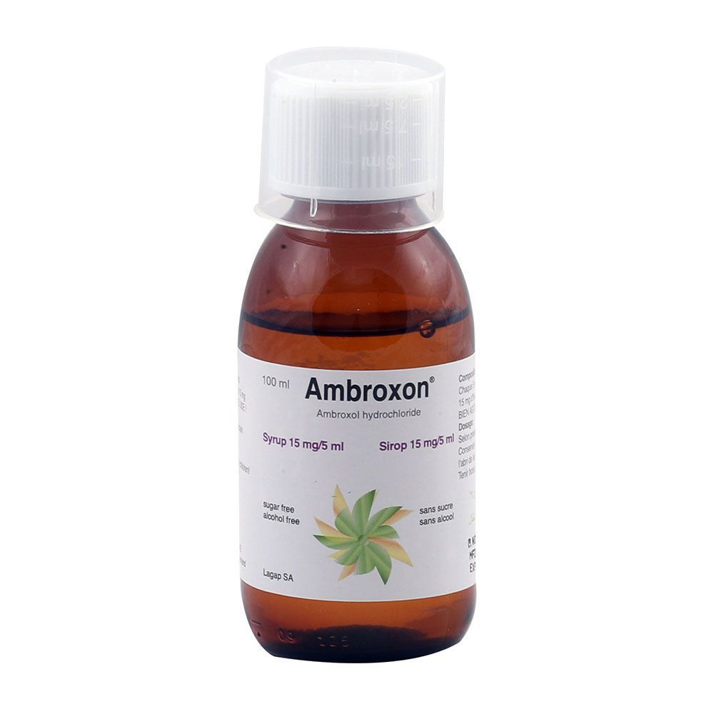 Ambroxon 15 mg/5 ml Syrup 100 mL