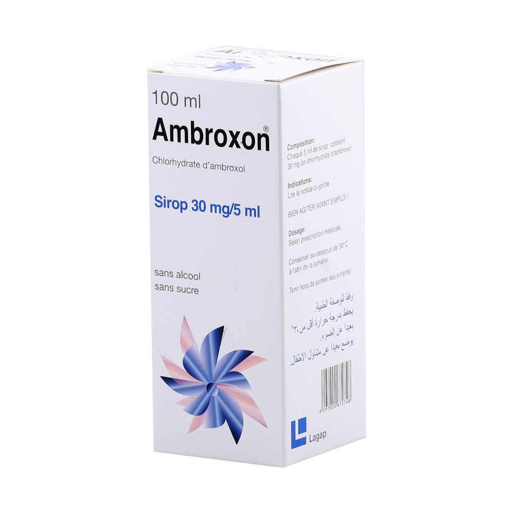 Ambroxon 30mg/5ml Syrup 100 mL