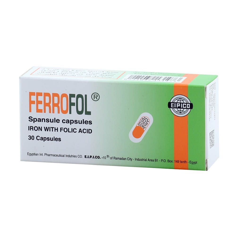 Ferrofol Spansule Capsule 30&#039;s