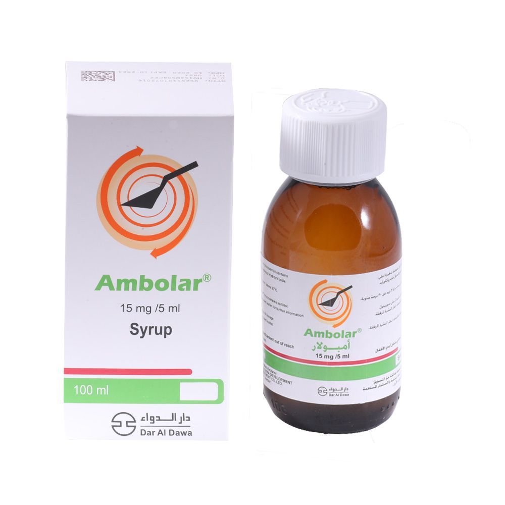 Ambolar 15mg/5mL Syrup 100 mL